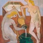 Deux nus à la fontaine - 1948