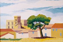Chateau-de-Lourmarin-2003-81x65cm