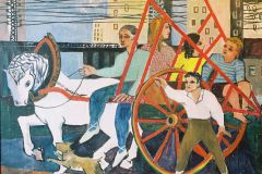 La-charette-des-acrobates-Porte-de-Vanves-Paris-1948-2000x1500cm