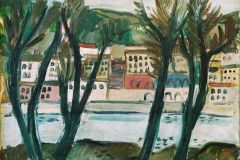 Le-Rhone-a-St-Clair-1945-65x54cm