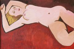 Nu-au-fond-rouge-2004-61x50cm