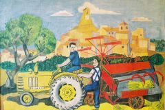 Tracteur-a-Lourmarin-1951-2000x1500cm